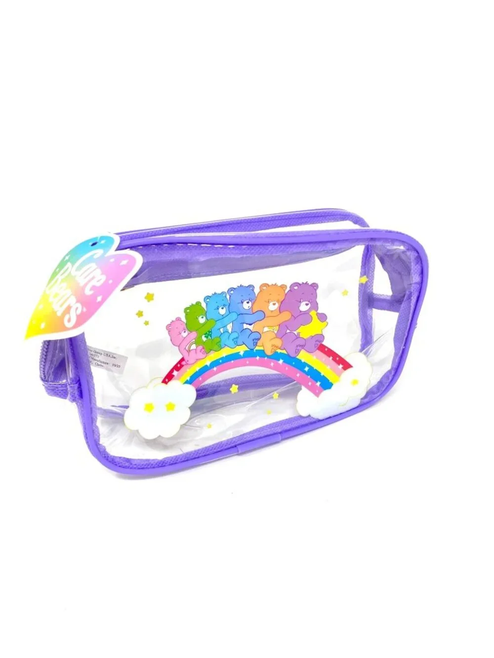 Target Care Bears Clear Pencil Pen Pouch Pastel Organization Makeup Storage
